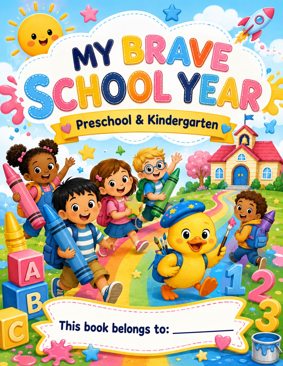 Brave Books – Printable Coloring & Activity Book